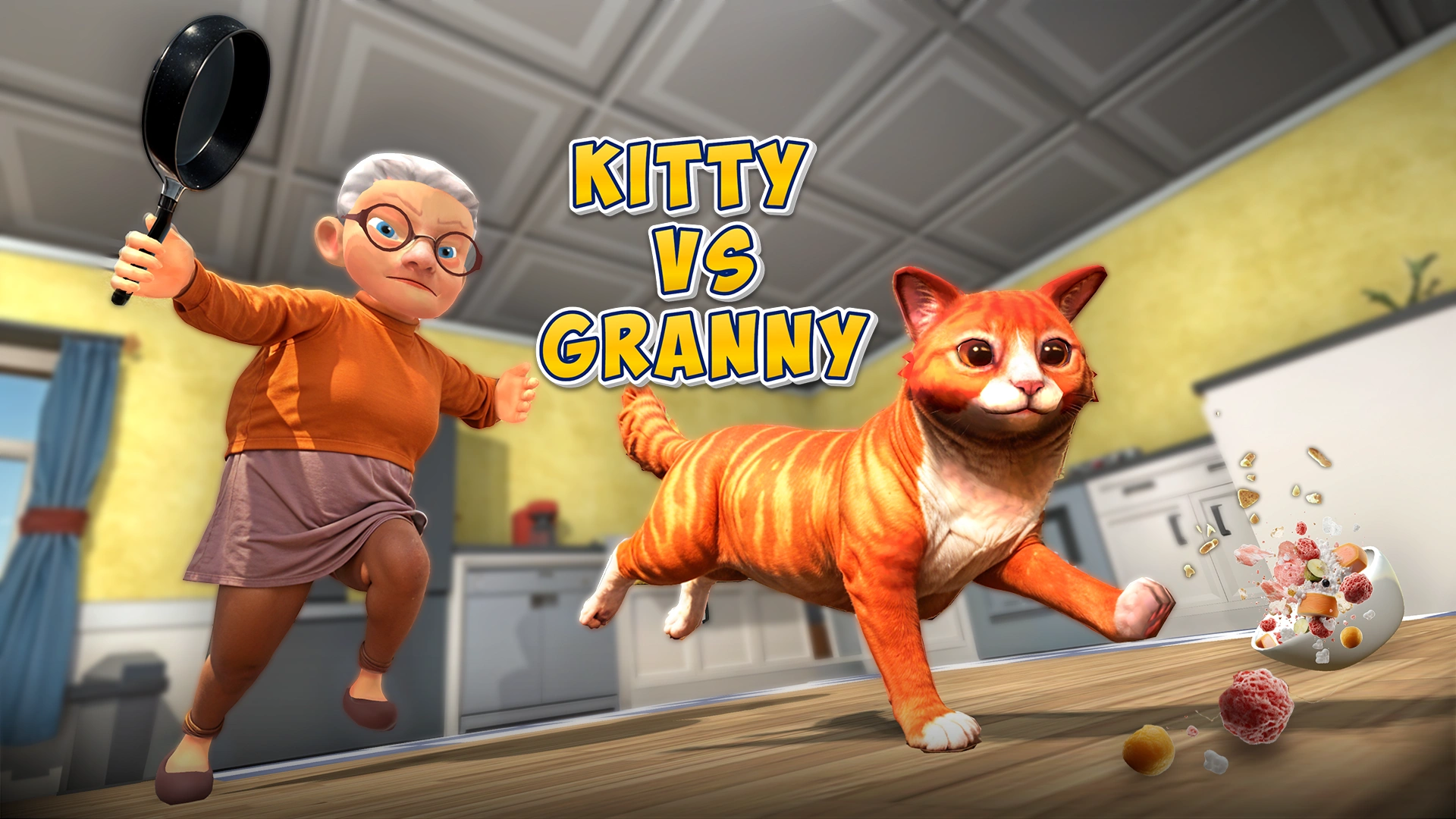 Kitty vs Granny - Cat Sim 3D